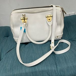 L.K Bennett London White Purse